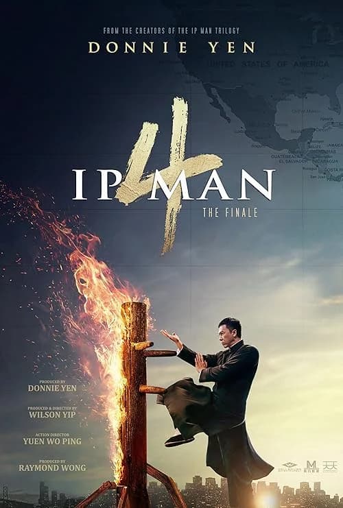 Ip Man 4: The Finale film posteri