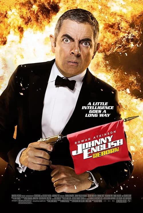 Johnny English Reborn film posteri