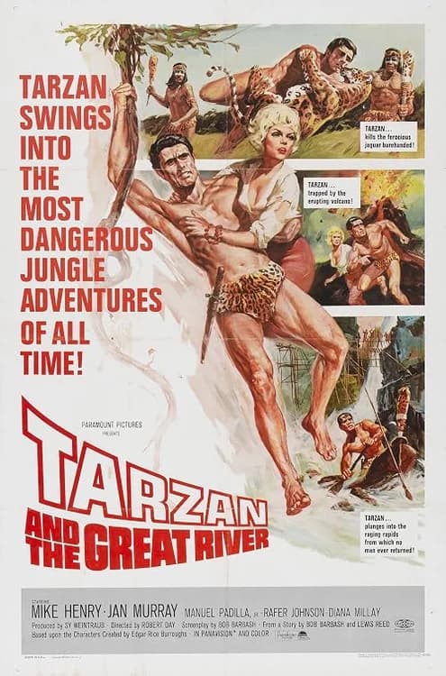 Tarzan and the Great River film posteri