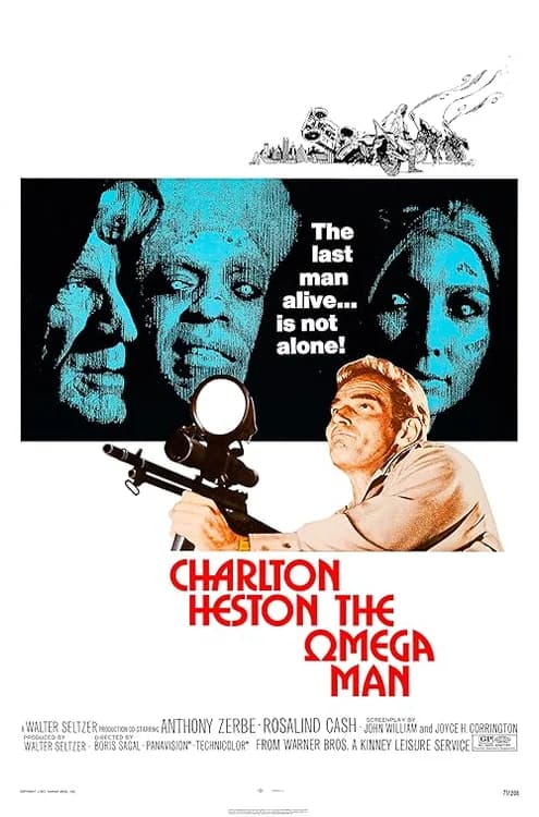 The Omega Man film posteri